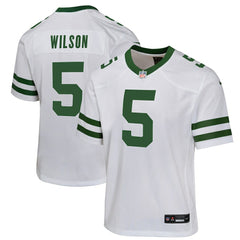 Garrett Wilson New York Jets Youth Game Jersey White - Nike