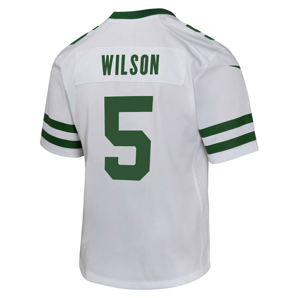 Garrett Wilson New York Jets Youth Game Jersey White - Nike