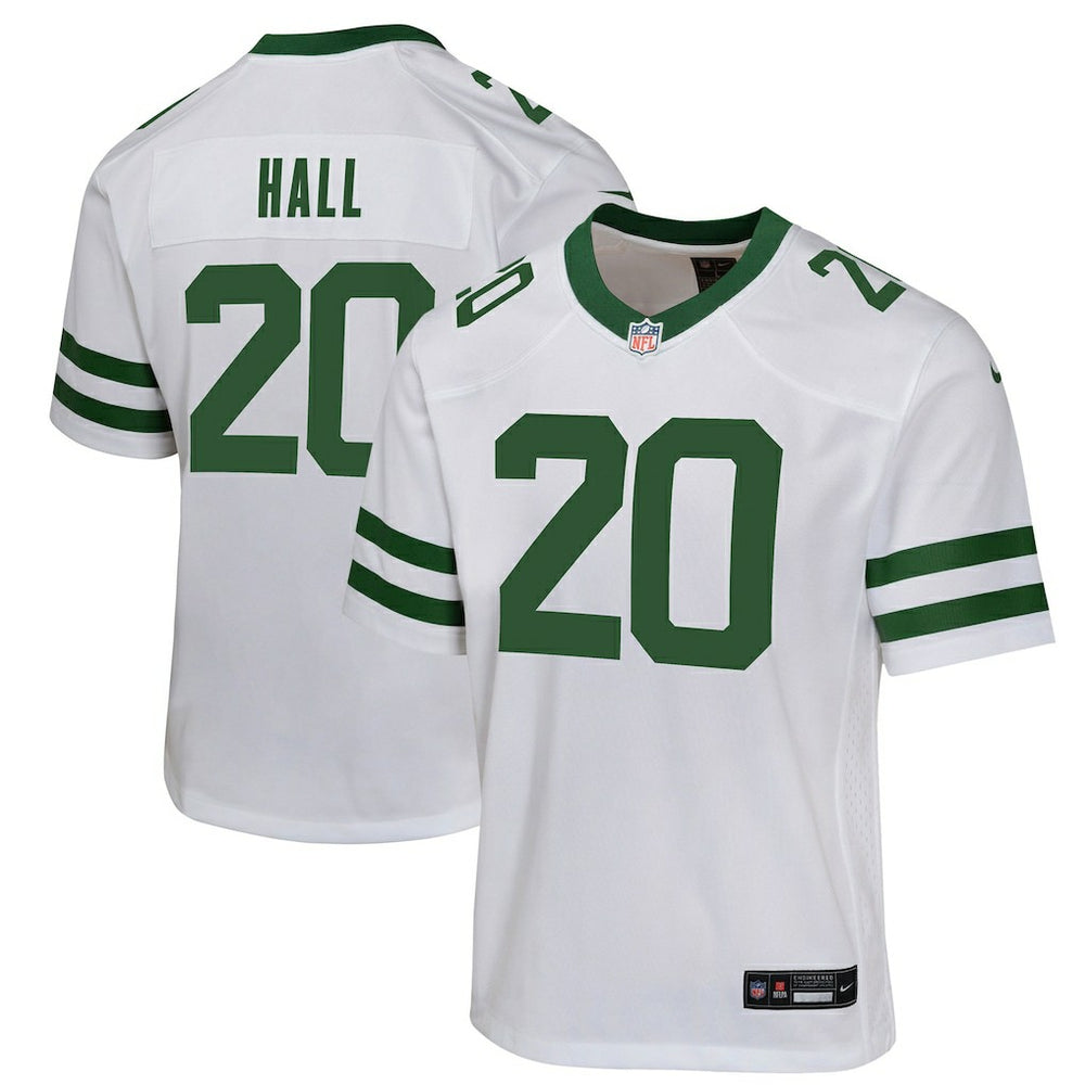 Breece Hall New York Jets Youth Game Jersey White - Nike