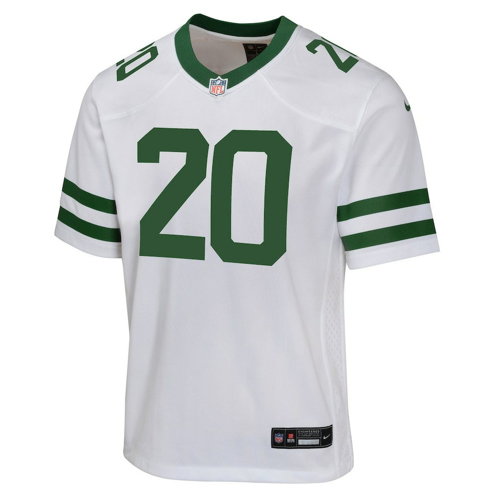 Breece Hall New York Jets Youth Game Jersey White - Nike