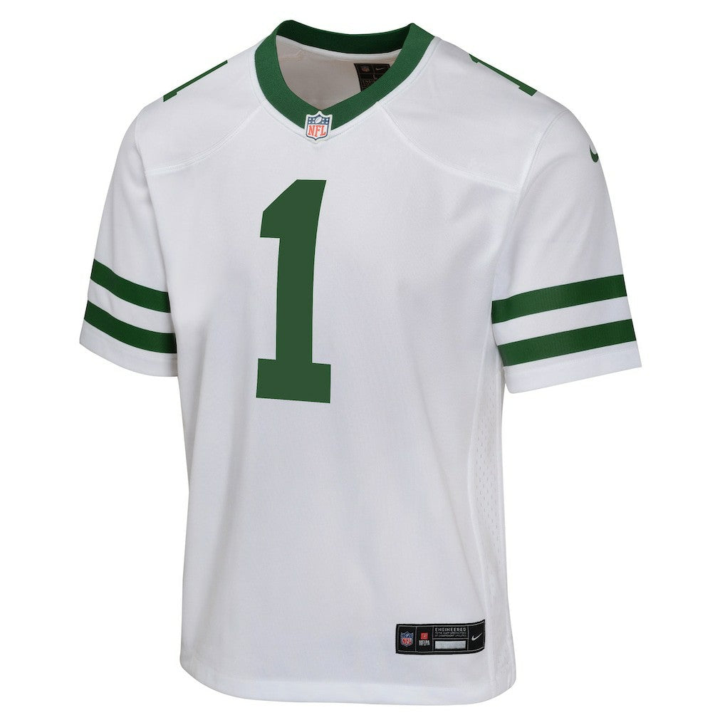 Ahmad Sauce Gardner New York Jets Youth Game Jersey White - Nike