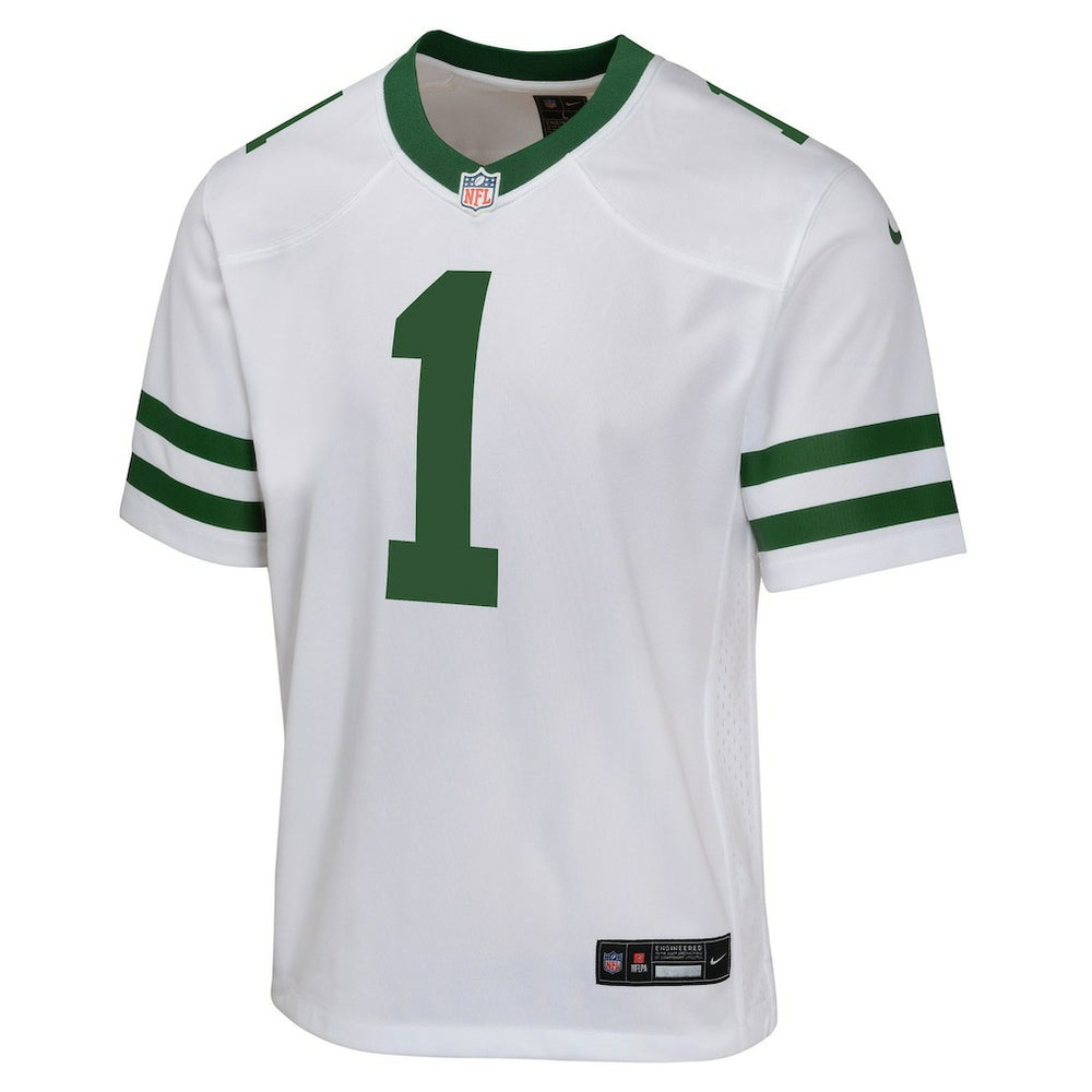 Ahmad Sauce Gardner New York Jets Youth Game Jersey White - Nike