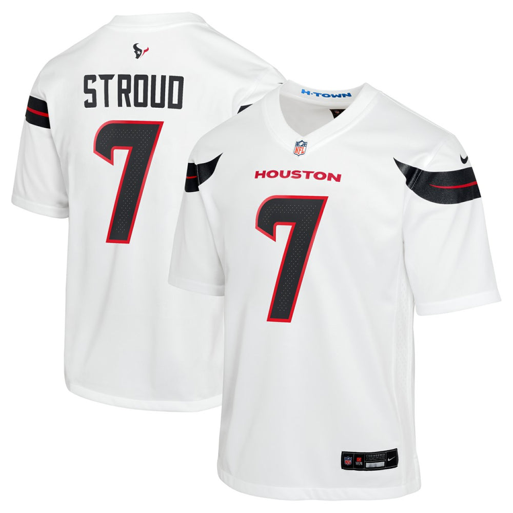 C.J. Stroud Houston Texans Youth Game Jersey White - Nike