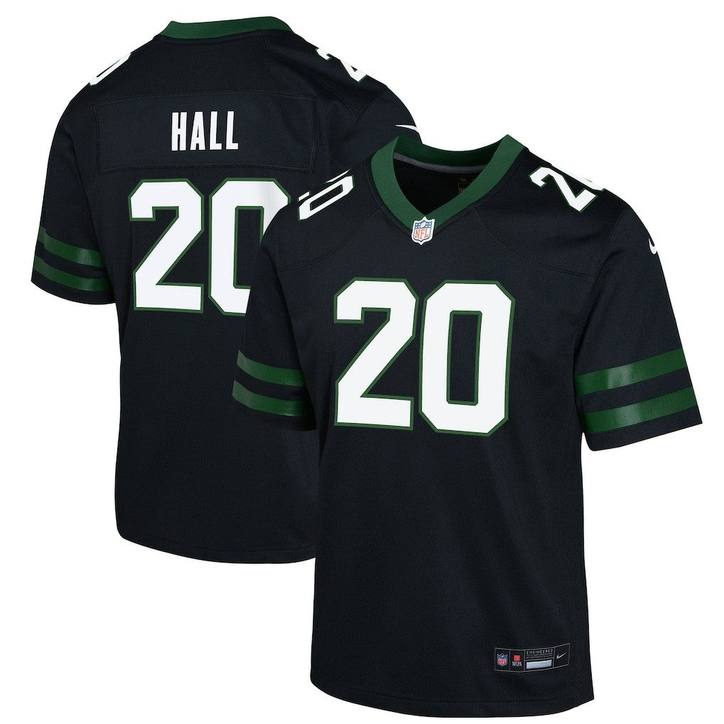 Breece Hall New York Jets Youth Game Jersey Black - Nike