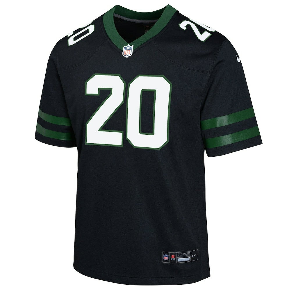 Breece Hall New York Jets Youth Game Jersey Black - Nike