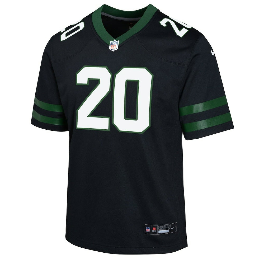 Breece Hall New York Jets Youth Game Jersey Black - Nike