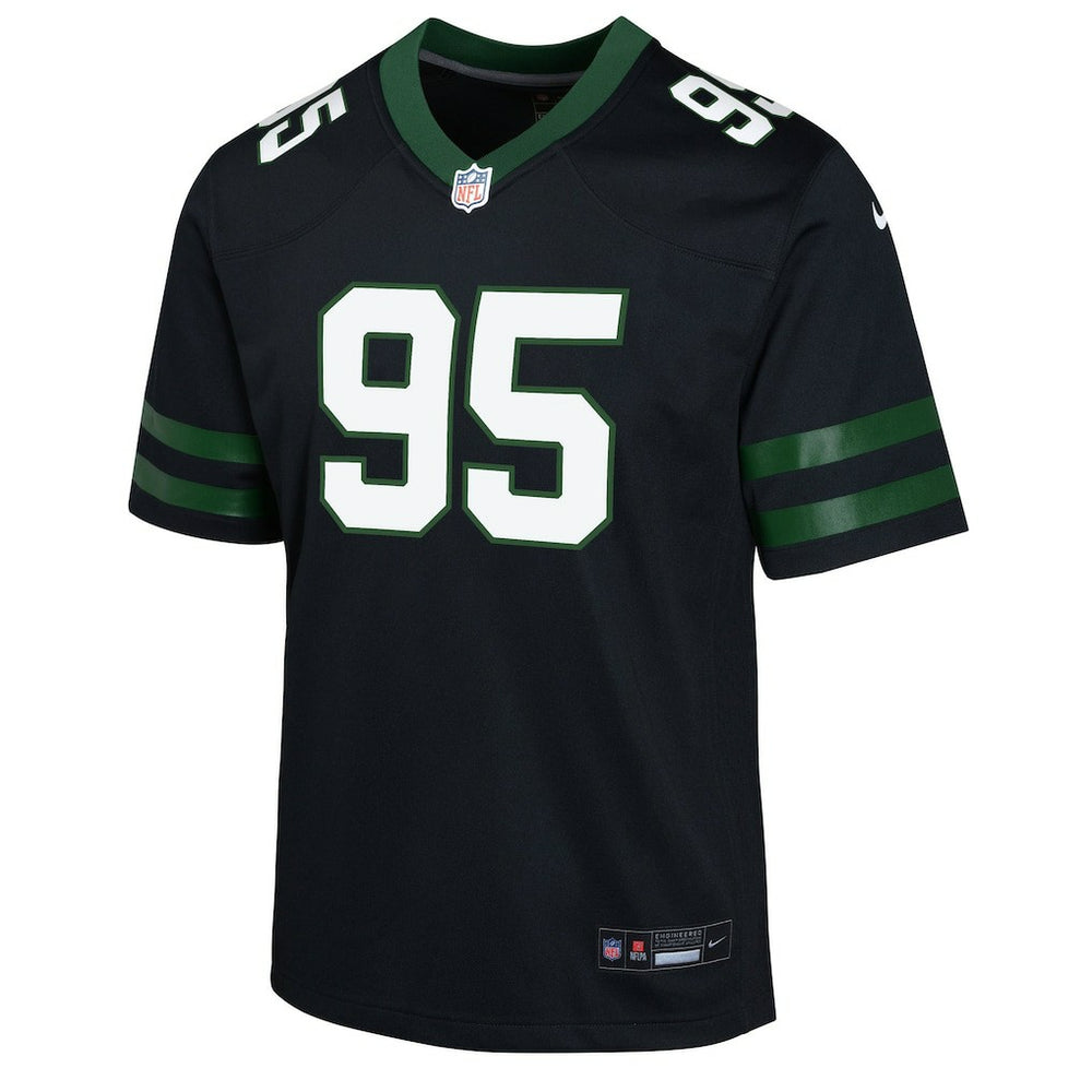 Quinnen Williams New York Jets Youth Game Jersey Black - Nike