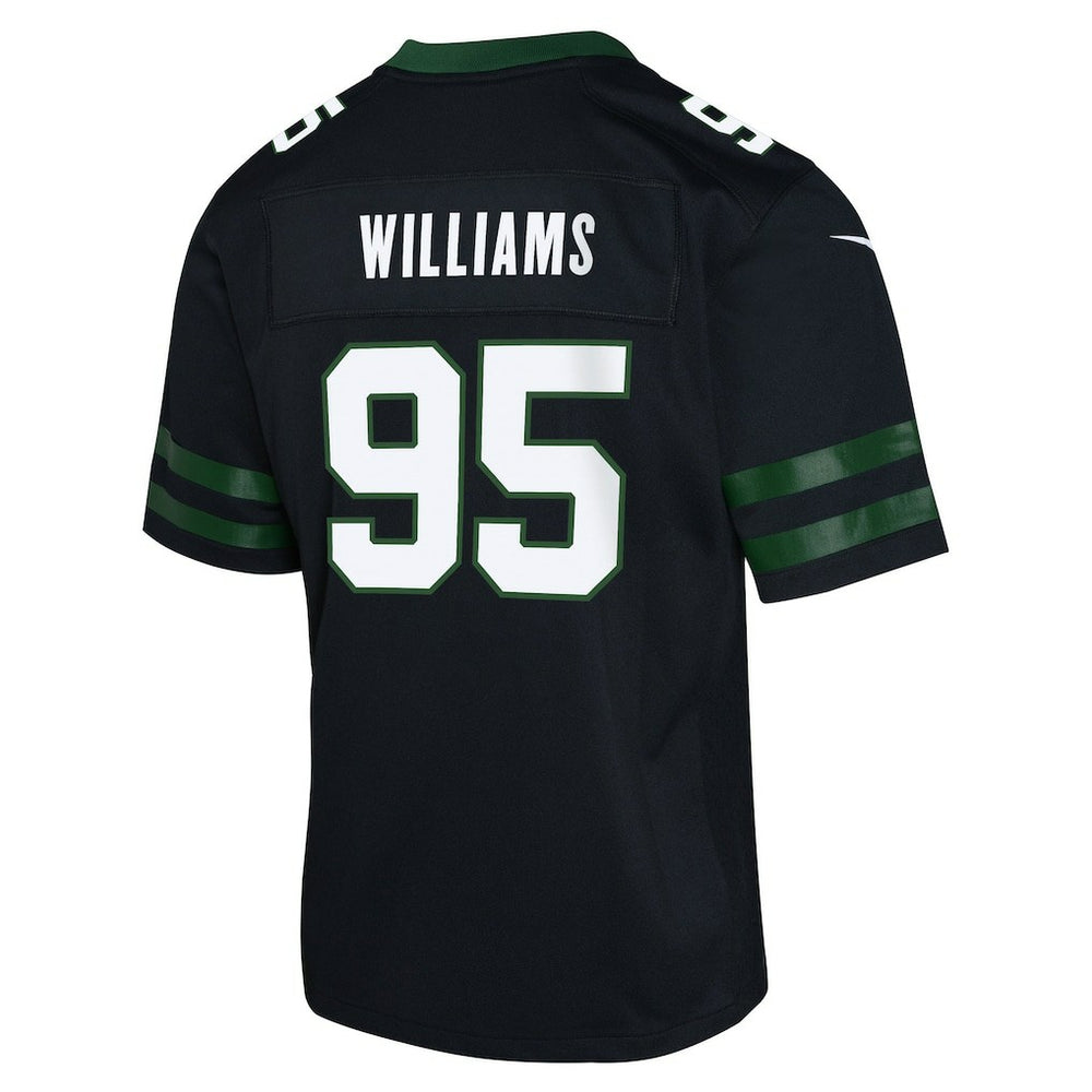 Quinnen Williams New York Jets Youth Game Jersey Black - Nike