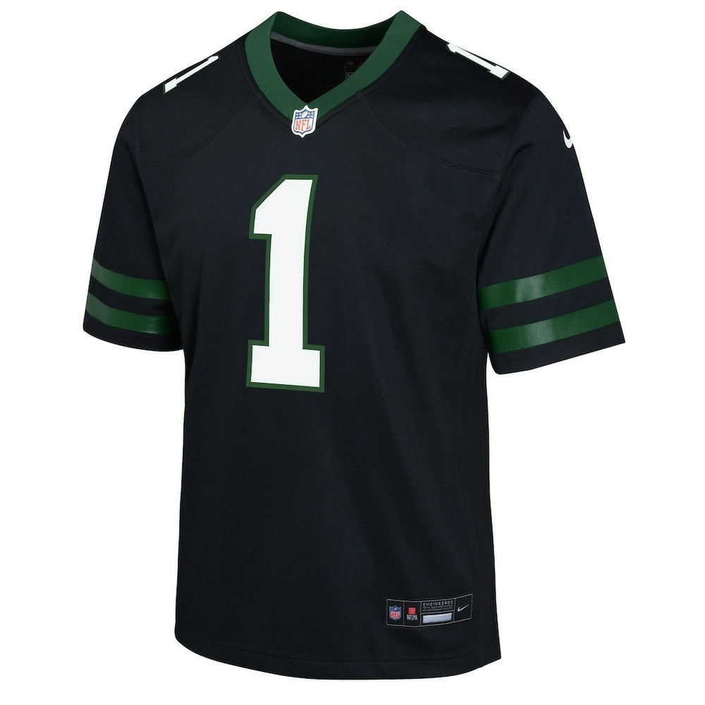 Ahmad Sauce Gardner New York Jets Youth Game Jersey Black - Nike