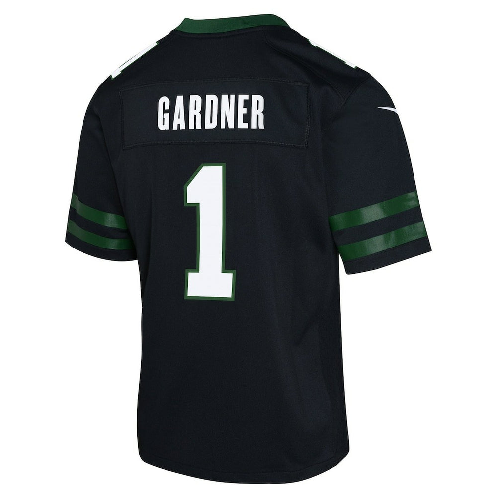 Ahmad Sauce Gardner New York Jets Youth Game Jersey Black - Nike