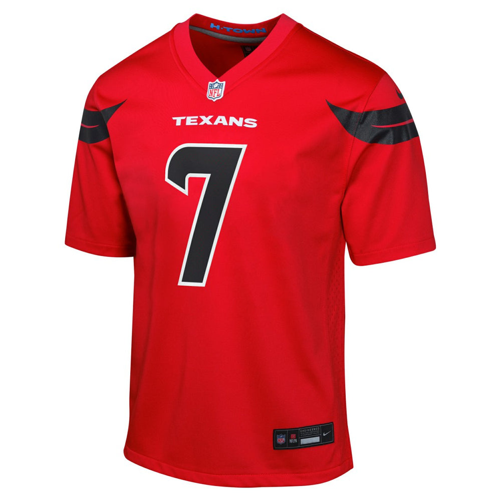 C.J. Stroud Houston Texans Youth Game Jersey Red - Nike