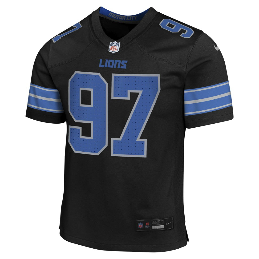 Aidan Hutchinson Detroit Lions Youth Game Jersey Black - Nike
