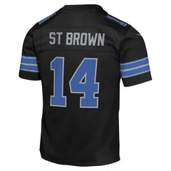 Amon-Ra St. Brown Detroit Lions Youth Game Jersey Black - Nike