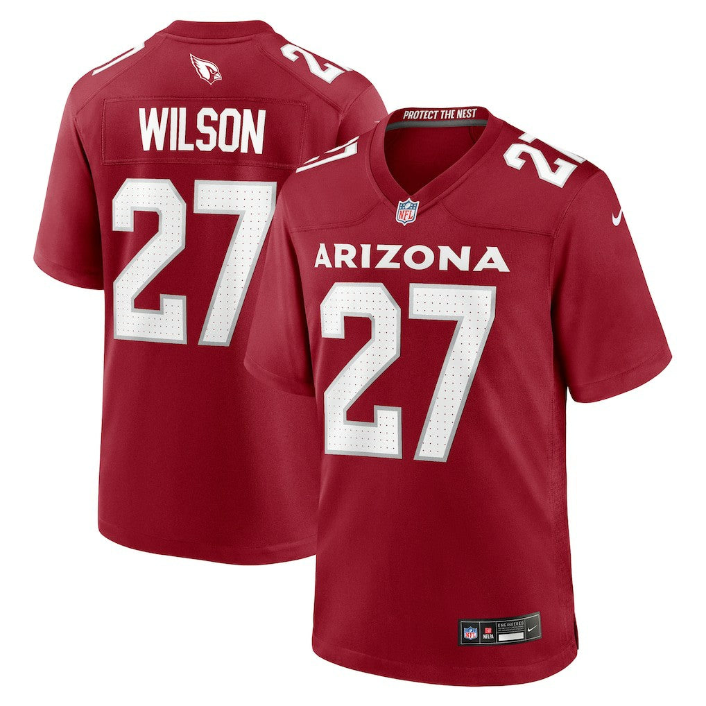 Divaad Wilson Arizona Cardinals Team Game Jersey Cardinal - Nike
