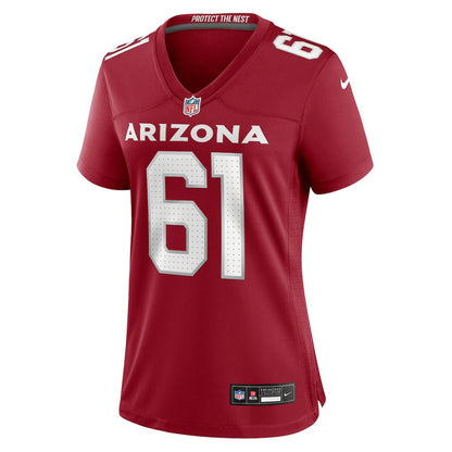Carter O'Donnell Arizona Cardinals Women's Team Game Jersey - Cardinal | NFL Jerseys