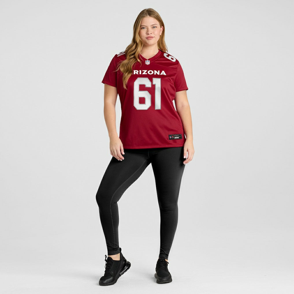 Carter O'Donnell Arizona Cardinals Women's Team Game Jersey - Cardinal | NFL Jerseys