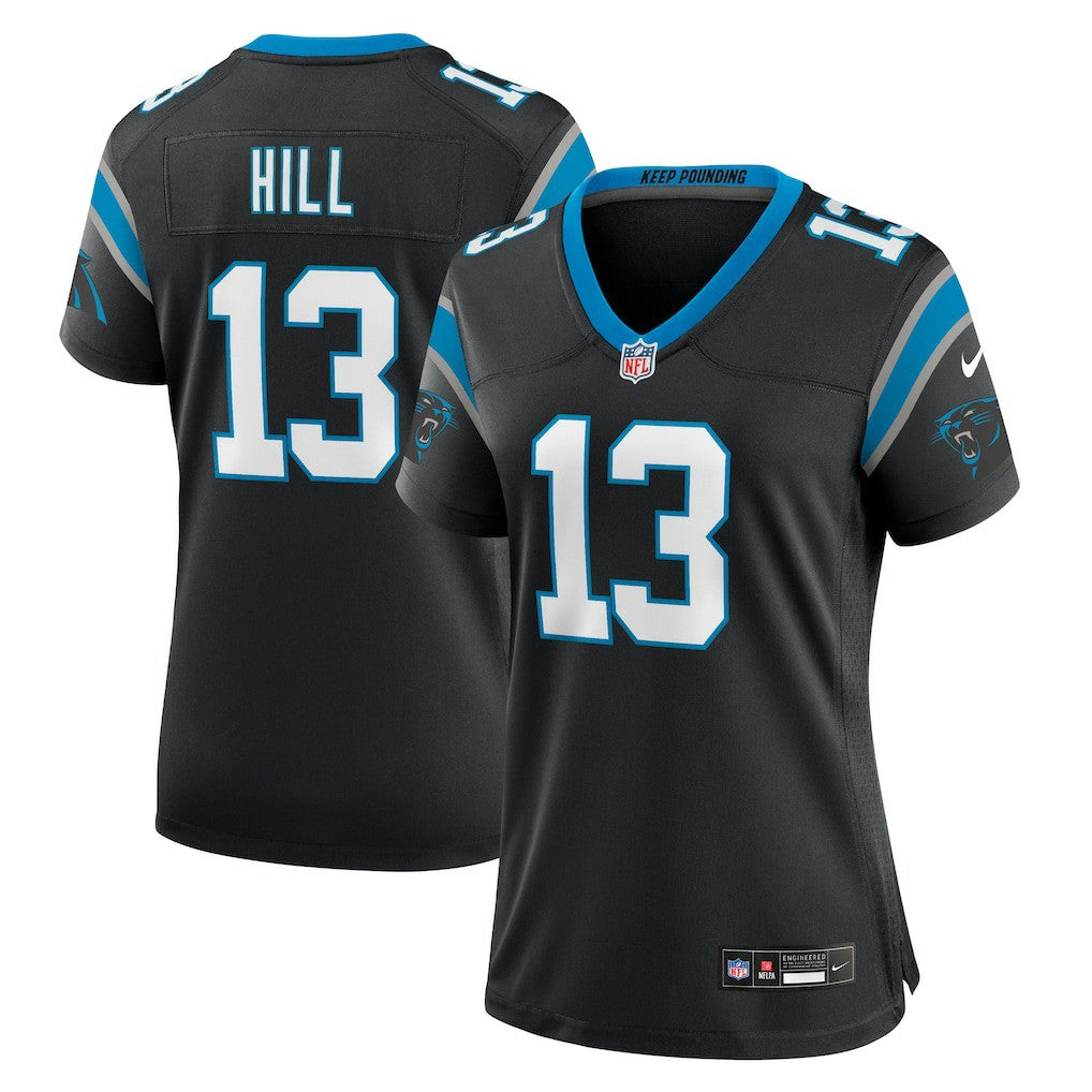 Troy Hill Carolina Panthers Women's Team Game Jersey Black - Nike