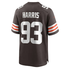Shelby Harris Cleveland Browns Team Game Jersey Brown - Nike