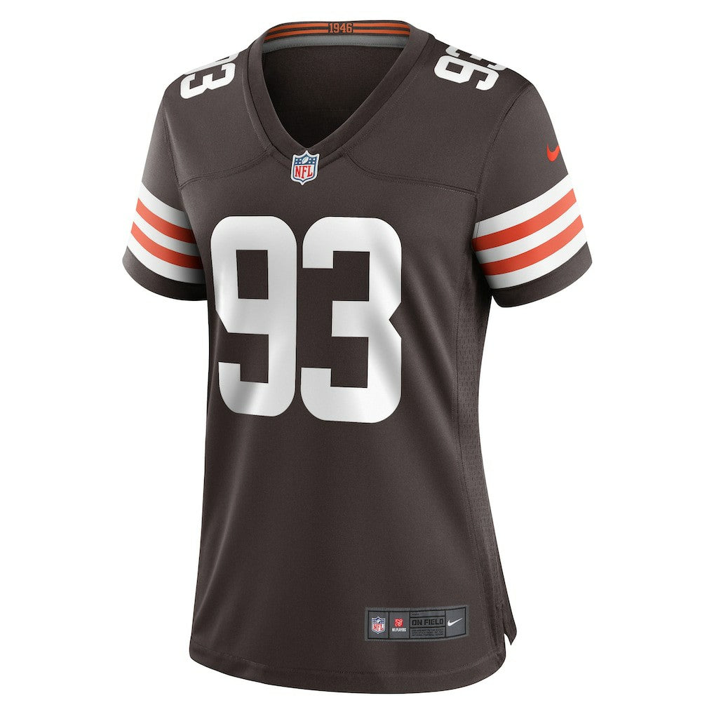 Shelby Harris Cleveland Browns Women's Team Game Jersey Brown - Nike