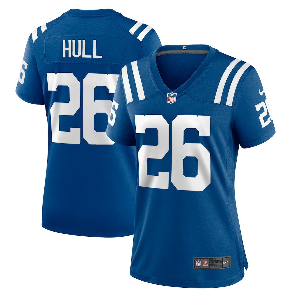 Evan Hull Indianapolis Colts Women's Team Game Jersey Royal - Nike