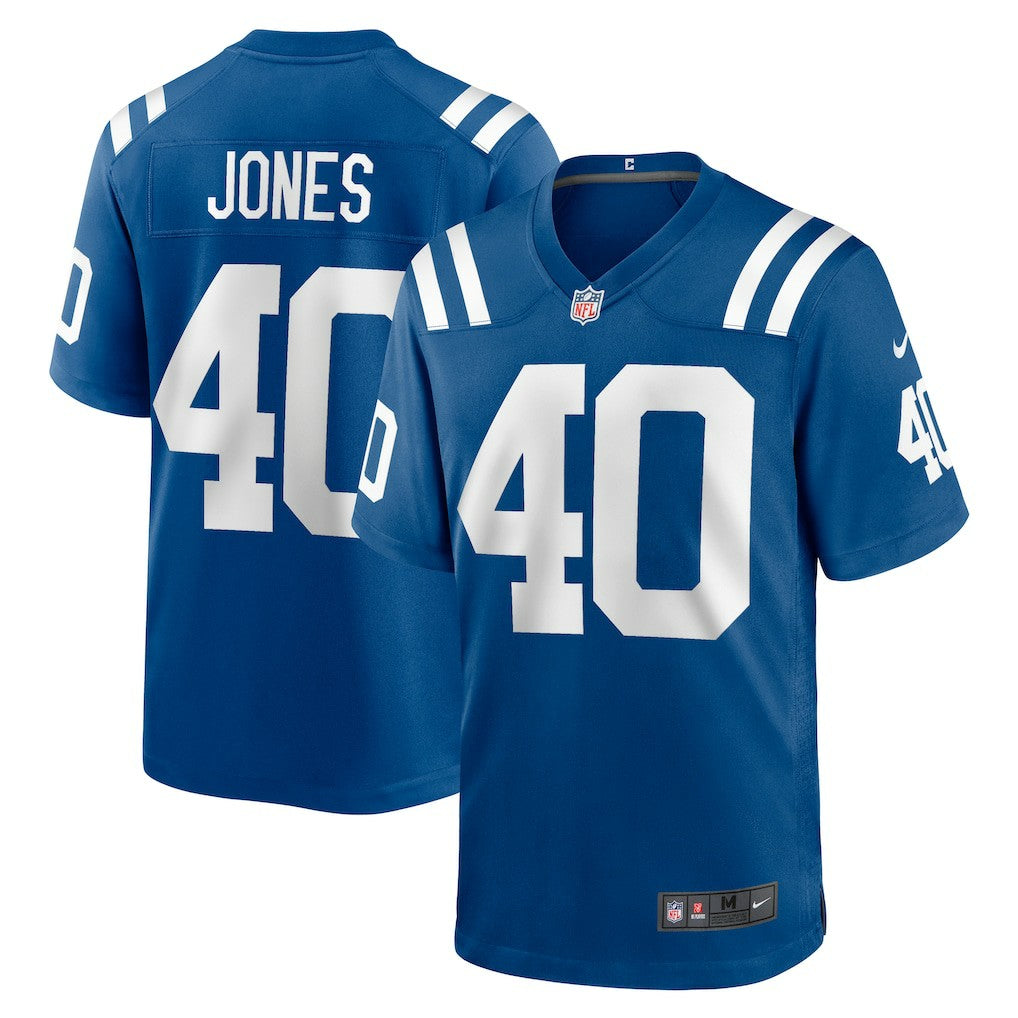 Jaylon Jones Indianapolis Colts Team Game Jersey Royal - Nike