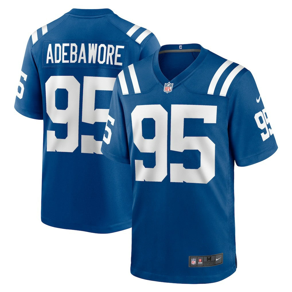 Adetomiwa Adebawore Indianapolis Colts Team Game Jersey Royal - Nike