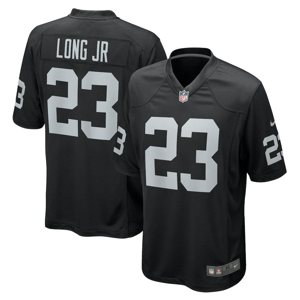 David Long Jr. Las Vegas Raiders Team Game Jersey Black - Nike