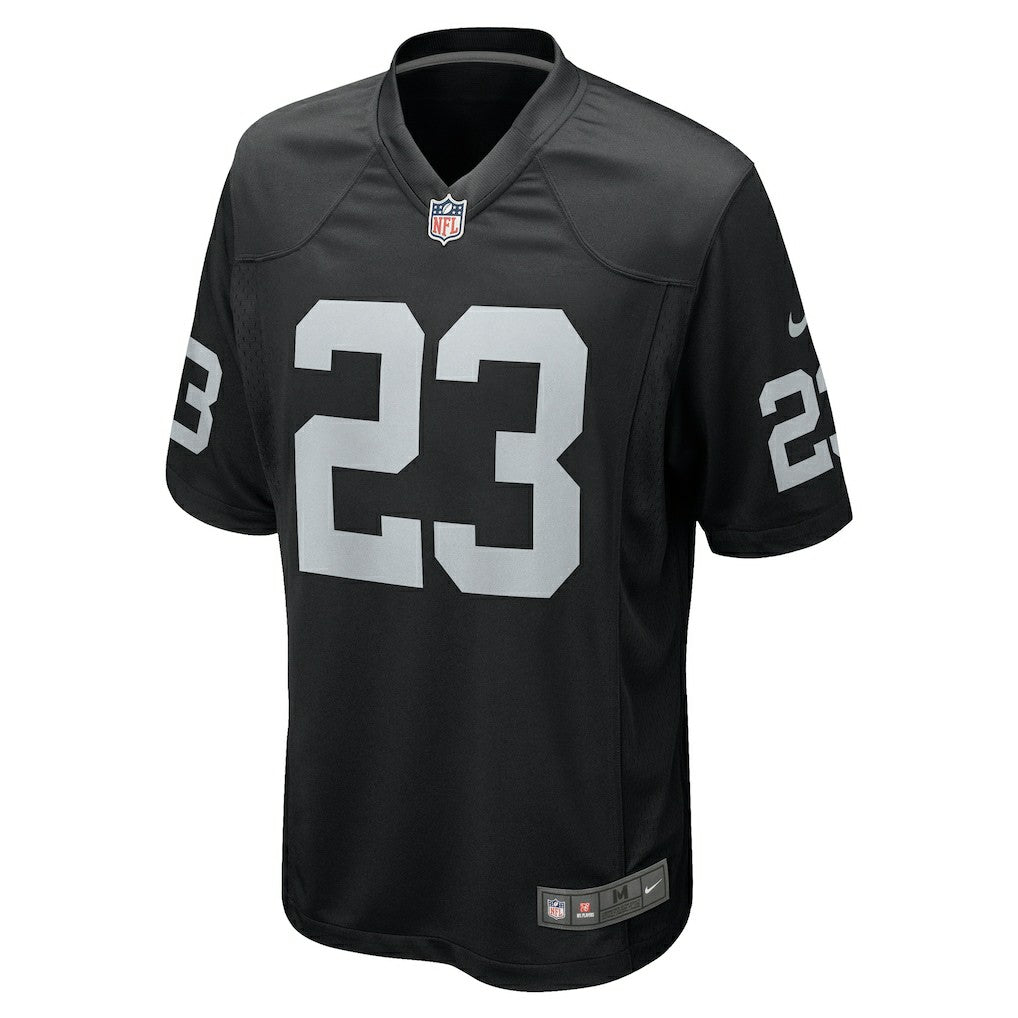 David Long Jr. Las Vegas Raiders Team Game Jersey Black - Nike