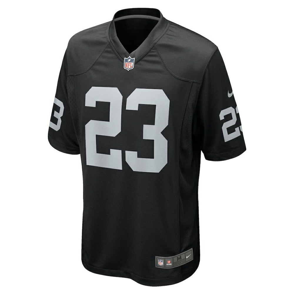 David Long Jr. Las Vegas Raiders Team Game Jersey Black - Nike