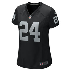 Marcus Peters Las Vegas Raiders Women's Team Game Jersey Black - Nike