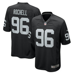 Isaac Rochell Las Vegas Raiders Team Game Jersey Black - Nike