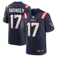 Bryce Baringer New England Patriots Team Game Jersey Navy - Nike