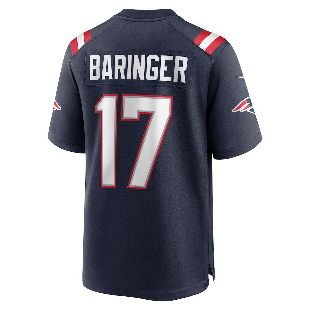 Bryce Baringer New England Patriots Team Game Jersey Navy - Nike
