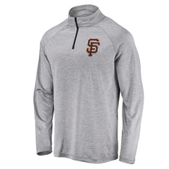 San Francisco Giants Profile Big & Tall Raglan Quarter-Zip Top discount