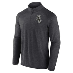 Chicago White Sox Profile Big & Tall Raglan Quarter-Zip Top On Sale