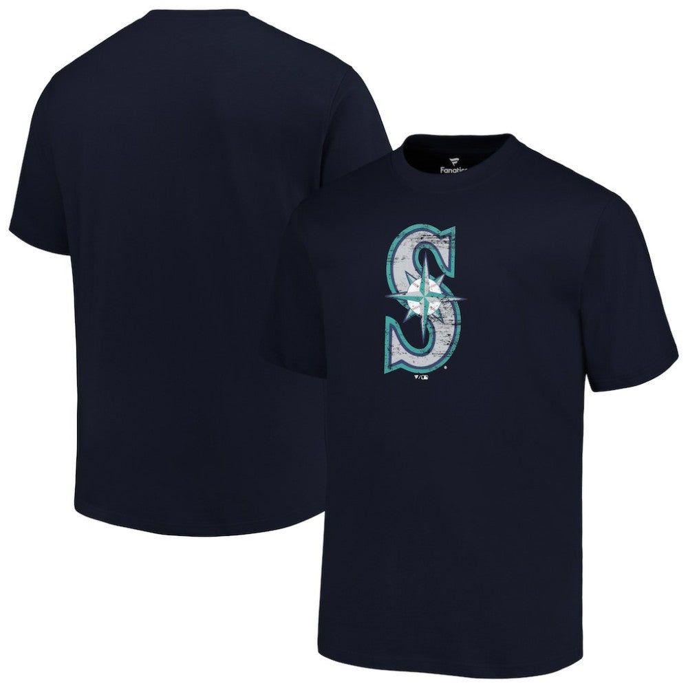 Seattle Mariners Profile Big & Tall Primary Logo T-Shirt On Sale