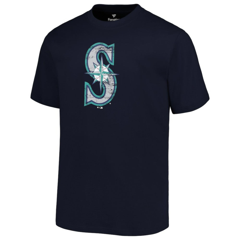 Seattle Mariners Profile Big & Tall Primary Logo T-Shirt On Sale