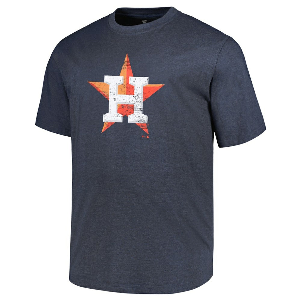 Houston Astros Profile Big & Tall Weathered Logo T-Shirt Lifestyle