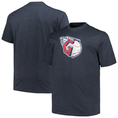Cleveland Guardians Profile Big & Tall Weathered Logo T-Shirt Sale