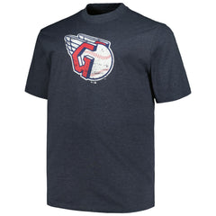 Cleveland Guardians Profile Big & Tall Weathered Logo T-Shirt Sale