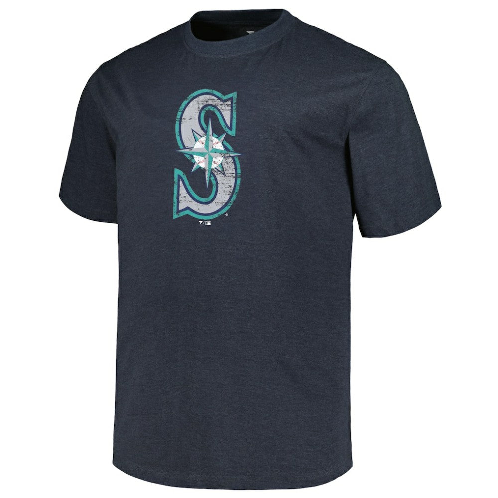 Seattle Mariners Profile Big & Tall Weathered Logo T-Shirt discount