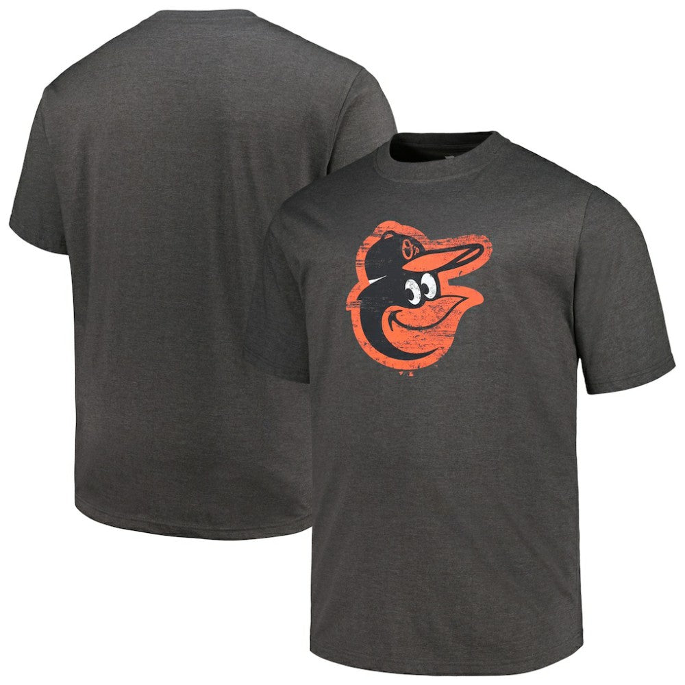 Baltimore Orioles Profile Big & Tall Weathered Logo T-Shirt Clearance