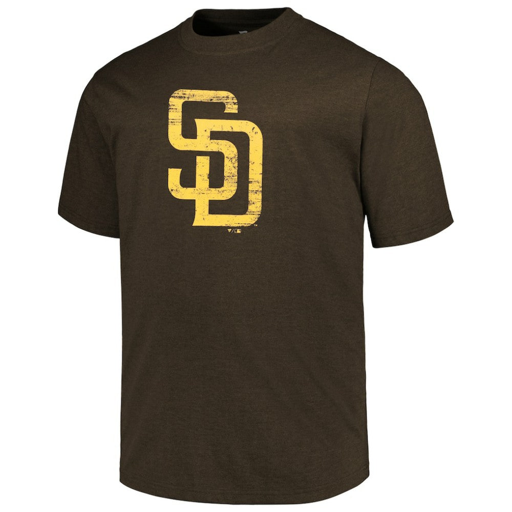 San Diego Padres Profile Big & Tall Weathered Logo T-Shirt Online