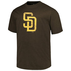 San Diego Padres Profile Big & Tall Weathered Logo T-Shirt Online
