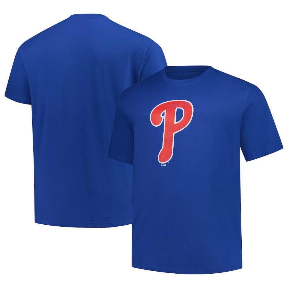Philadelphia Phillies Profile Big & Tall Weathered Logo T-Shirt Clearance