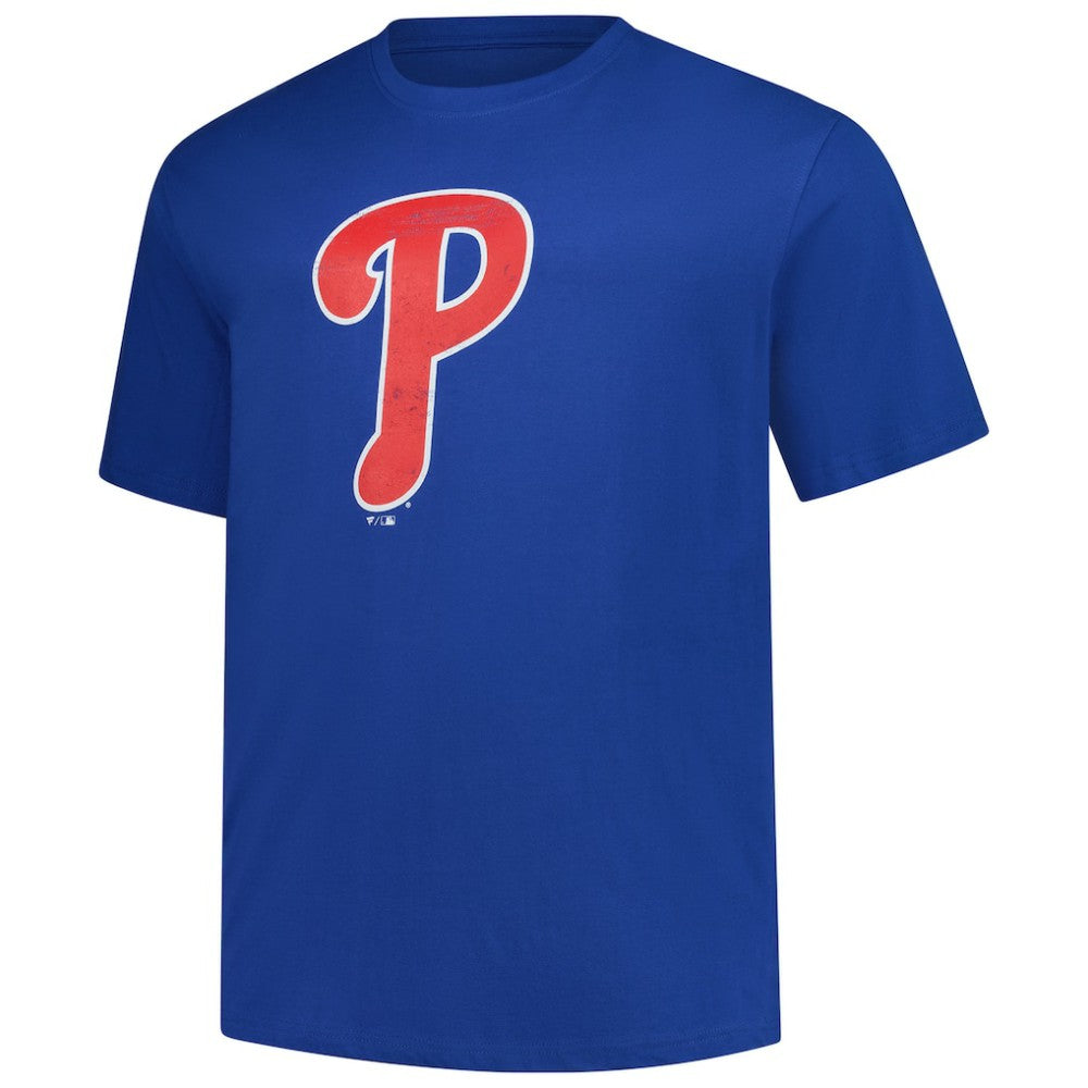 Philadelphia Phillies Profile Big & Tall Weathered Logo T-Shirt Clearance