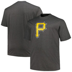 Pittsburgh Pirates Profile Big & Tall Weathered Logo T-Shirt Lifestyle
