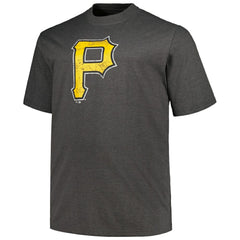 Pittsburgh Pirates Profile Big & Tall Weathered Logo T-Shirt Lifestyle