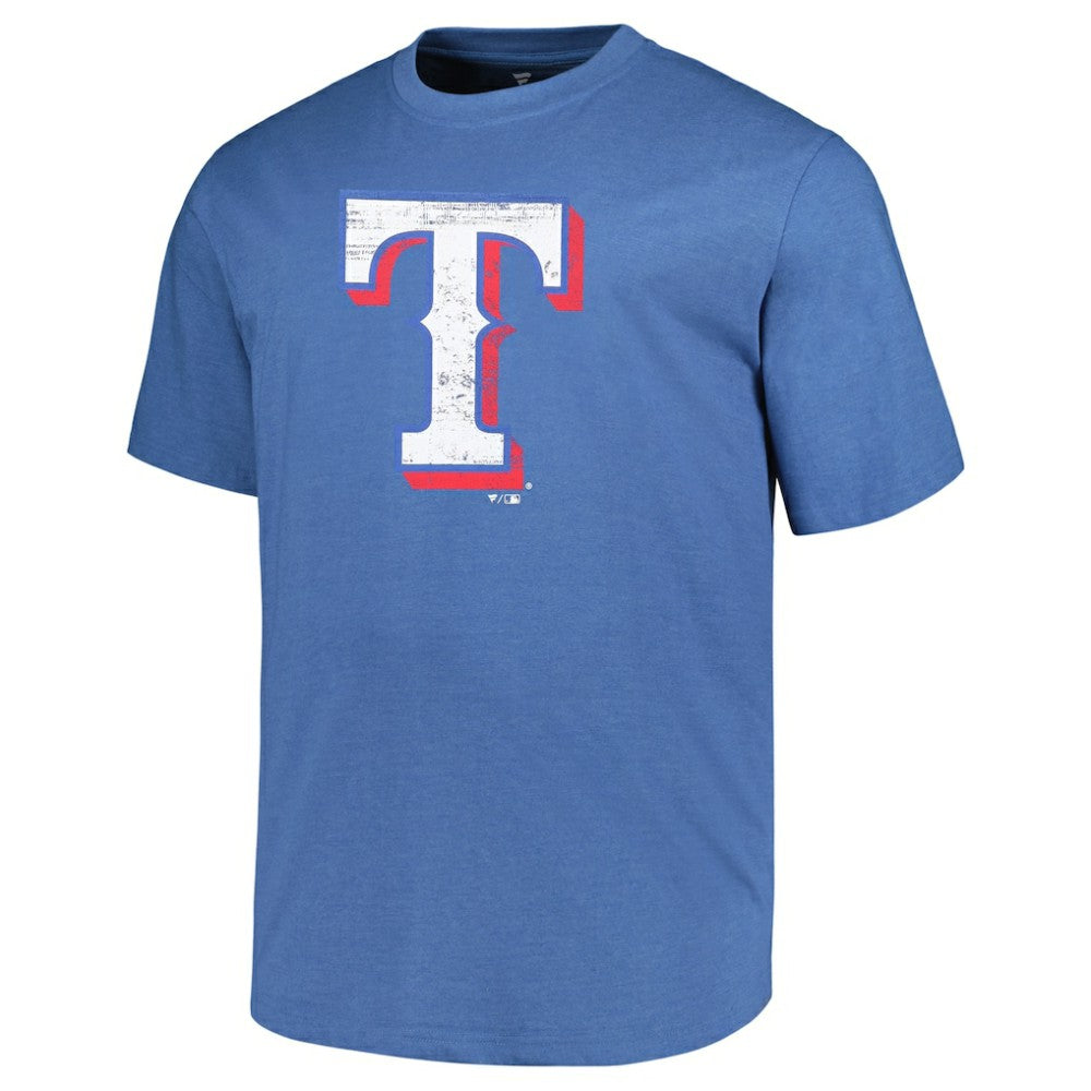 Texas Rangers Profile Big & Tall Weathered Logo T-Shirt Sale