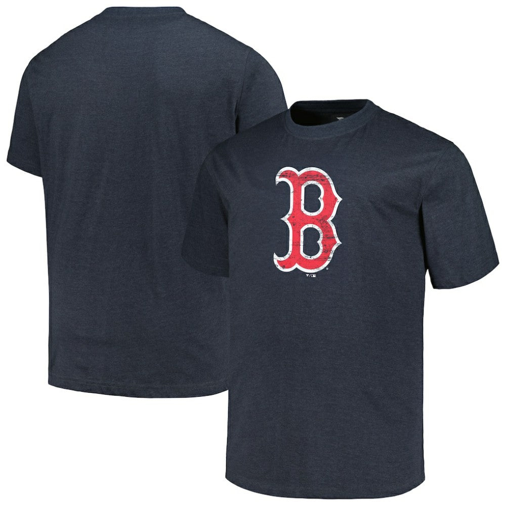 Boston Red Sox Profile Big & Tall Weathered Logo T-Shirt for sale